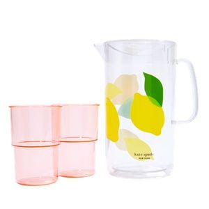 Kate Spade Lemon Pitcher & Cup Set - sold out online